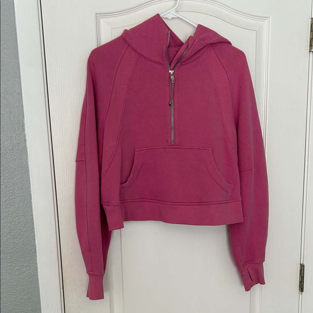 Lululemon scuba half zip hoodie